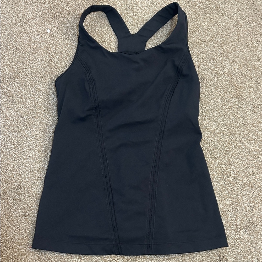 Black Racerback Tank Top